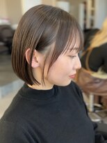 ジエクト カナウ(The Ect canow)&nbsp;ミニボブ／前髪／髪質改善／縮毛矯正／イメチェン／顔周りカット