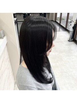 アイル(I'LL) 韓国風レイヤー/ダークブラウン/透明感/チョコレート/髪質改善