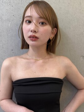 ソヨン 大宮2号店(SOYON) 《SOYON》切りっぱタイトボブと束感レイヤー