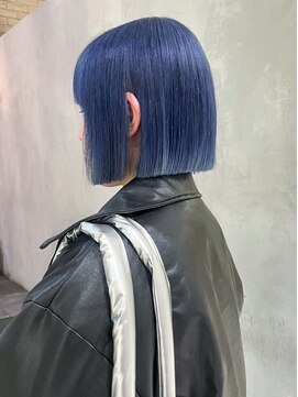 アルバム 渋谷パルコ(ALBUM) 透明感カラー黒髪ネビージュオリーブカラー_ba502971