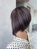 キング(K!ng)&nbsp;縮毛矯正髪質改善ハイライトレイヤーカット楠葉美容室エクステ