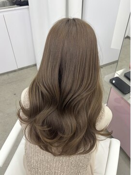 エヌアイ オモテサンドウ(ni omotesando) ブリーチなしダブルカラー/柔らからベージュ