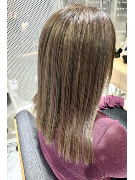 バイエイト(X８) ハーフハイライトミルクティーベージュ