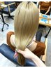 色味補充オンカラー＋髪質改善Ribbonトリートメント16,500→11,800