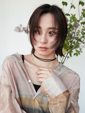 アイティー バイ アルバム 浦和店(IT by ALBUM) ボブショートくびれヘアおくれ毛顔周りレイヤー_ba522121