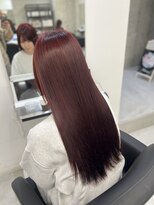 シェノン 近鉄奈良店(CHAINON)&nbsp;春の季節にオススメ！ワインレッドカラー