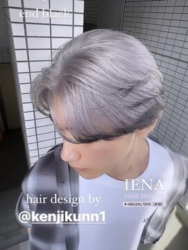 イエナ 渋谷(IENA) デザインカラーケアブリーチダブルカラーブラックグレーシルバー