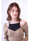 韓国レイヤー顔周りカット透明感カラー髪質改善艶髪シースルー