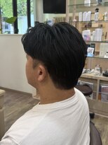 アルターリール(aL ter Rire)&nbsp;スパイキーショート/ブルーブラック/フェザーパーマ/杉田花乃