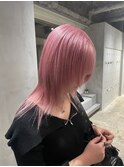 くすみピンク