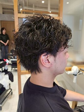 キオナ 勝どき(Kiona) メンズショート/ナチュラル/ニュアンスパーマ