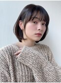 ふんわりまとまるボブ♪