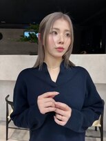 ハオ(hao)&nbsp;【hao渋谷】シルバーグレージュ×ラフレイヤー