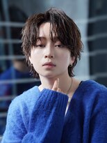 アルファ 新宿(alpha)&nbsp;ニュアンスパーマ/シャドウパーマ/メンズ/センターパート[新宿]