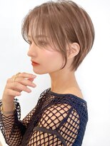 セイドット リー(Say. Ree)&nbsp;Say.くびれショートレイヤーひし形ショートアッシュベージュ青山