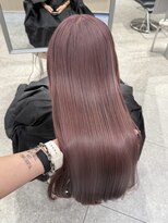 ペレ 梅田(PELE)&nbsp;くびれヘア/アプリコットオレンジ/夏のヘアアレンジ/梅田