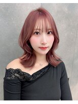 クム(kumu)&nbsp;【kumu】ミディアムレイヤー/顔周りカット/栄/名古屋