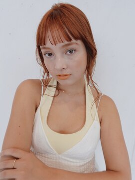 トリコ ショップアンドヘアサロン(tricot shop hair salon) オレンジカラー/暖色カラー/おんまゆ