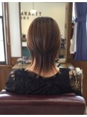 ウルフカットカラー