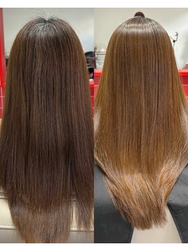 ぷてぃ(petit) 美髪矯正×レイヤーカット