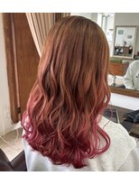 ワームス(warmth) 毛先グラデーションカラー