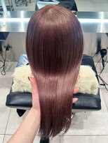 ダブ アオヤマ(DaB AOYAMA)&nbsp;ミドルトーンピンクベージュカラーピンクカラーブリーチカラー