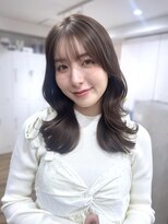 ハピネス クローバー 八木店(Happiness CLOVER)&nbsp;レイヤーカット/ミディアムレイヤー/ブラウンカラー/髪質改善