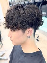 フィフス 大分(fifth)&nbsp;大分ゆるめツイストシャドウパーマメンズカットラウンドマッシュ