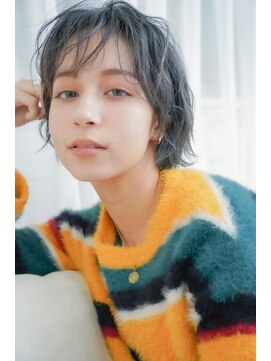 エマージュ 水戸駅前(Emerge) ハンサムショートウルフ/20代30代40代50代/顔周りカット