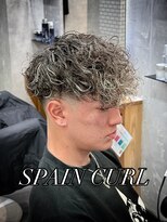 トップバイスリーナイン(TOP by THREE NINE)&nbsp;ホワイトメッシュスペインカール