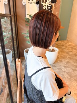 オネスト 八柱店(onest) コーラルピンク＋アンブレラカラー