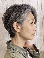 リーフ 袋井店(LeaF) 袋井/愛野/ショートヘア/ショートカット/ショートボブ/白髪染め