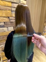 アロマ ヘアー ルーム 新宿3号店(AROMA hair room)&nbsp;デザインカラー★ツートンカラー★メテオカラー★ 最高峰の艶髪