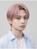 横浜駅西口メンズブリーチメンズハイライトダブルカラー韓国風