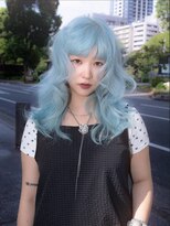 ユルク(JURK nagoya)&nbsp;栄/ハッシュカット/グレージュ/デザインカラー