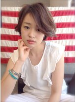 ミュリール(MiULiiR)&nbsp;外国人風チェルシーショートボブ×ヴィンテージアッシュブラウン