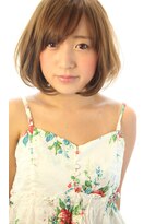 ロエナ(ROENA) クラシカルデジタルパーマバレイヤージュロブ