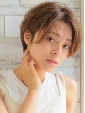 キース ヘアアンドメイク 恵比寿(kith. hair&make) 恵比寿kith.本田寿雄×ぼさかわなハンサムショート