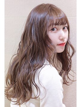 ユーフォリア 新宿通り(Euphoria) 【Euphoria】ふんわりロングスタイル＊ショコラベージュ