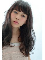 マグノリア(MAGNOLIA)&nbsp;前髪がポイント！エアウェーブで柔らかヌーディフリンジウェーブ