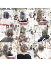 外国人風バレイヤージュ、ハイライト[松本/松本駅/松本駅前]