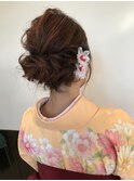 卒業式 ゆるアレンジヘア