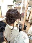 ロングシニヨンアレンジ【ヘアアレンジ　立川南/立川/国分寺】