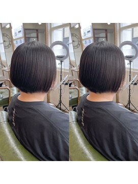 ヘアーサロン リバース(Hair Salon Rebirth) 【防府/Rebirth】ショートボブ