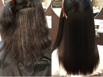 ハレ(HARE)の写真/【髪質改善ストレート】1人1人に合う薬剤を選定し、施術致します。納得のストレートヘアに◎