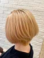 ネオリーブアオバ 高田馬場店(Neolive aoba)&nbsp;イルミナカラー/ダブルカラーで仕上げたベージュカラー