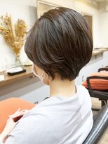 ニット 銀座(knit)&nbsp;《knit銀座》大人黒髪20代30代40代ショートボブ丸み前下がり