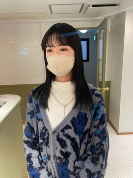 エミィ(emme) 【emme×石崎】愛されツヤ感ストレート