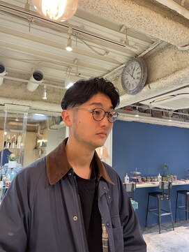 ロロ(ro-ro) 【恵比寿 ro-ro】簡単スタイリング前髪立ち上がり七三スタイル