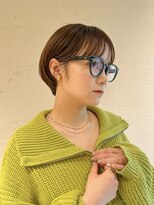 ルル 表参道(lulu.)&nbsp;マッシュショート/ベージュカラー